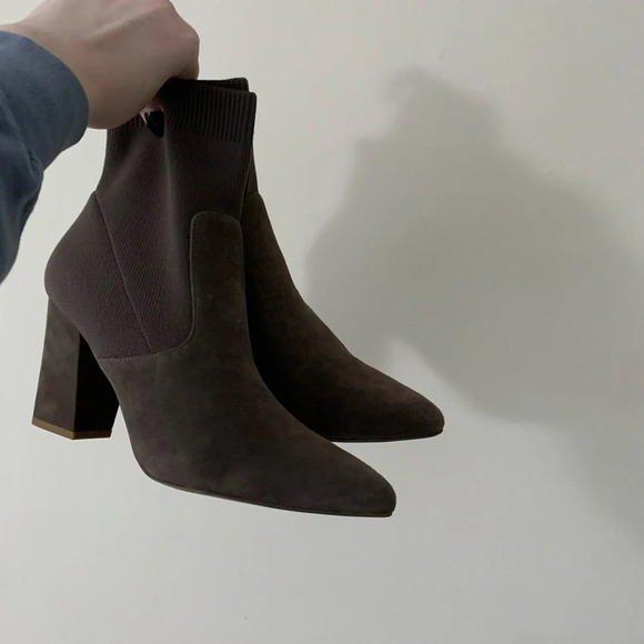 Steve Madden Remy Sock Ankle Booties - Picture 3 of 7
